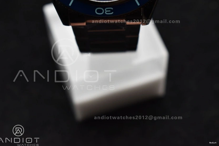 SS Heritage Super on 300 A8912 1:1 Clone Seamaster Edition Blue Best Bracelet Dial VSF 0102